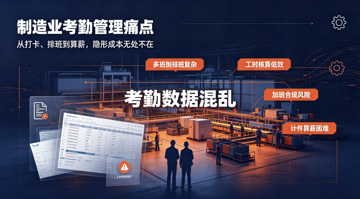 制造业考勤管理